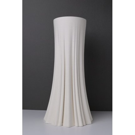 Vase Ornament High Temperature Ceramic White