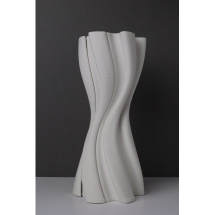 Vase Ornament High Temperature Ceramic White