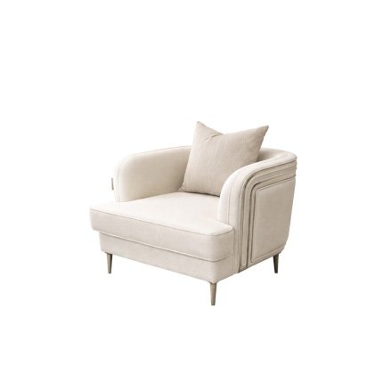 SF1032A-1 Sofa Single Classic Modern (GERMAN BEECH) أريكة مفردة كلاسيكية عصرية SF1032A-1 (خشب الزان الألماني)