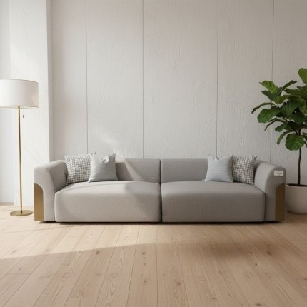 Hana 94/ Sofa 2 Seaters S 2418  R2-2 W Right Arm هانا 94/ أريكة ثنائية المقاعد S 2418 R2-2 W ذراع أيمن