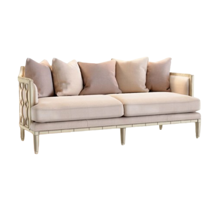 SF1027-3 Sofa 3 Seater Classic Modern (GERMAN BEECH) أريكة SF1027-3 ثلاثية المقاعد كلاسيكية عصرية (خشب الزان الألماني)