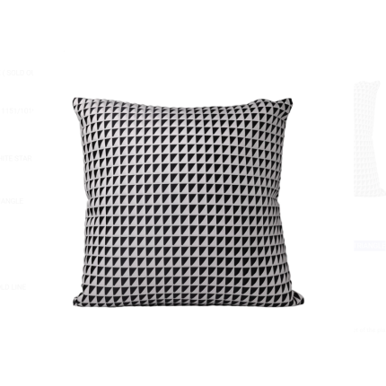 Cushion Square White with Triangle