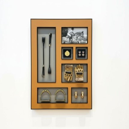 Horse Black Aluminum Frame إطار ألومنيوم باللون الأسود للحصان