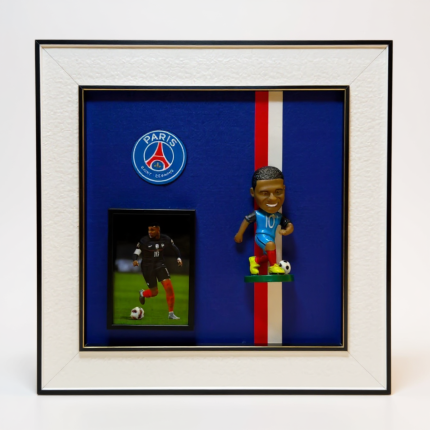 Black Aluminum Frame Kylian MBAPPé إطار من الألومنيوم باللون الأسود Kylian MBAPPé