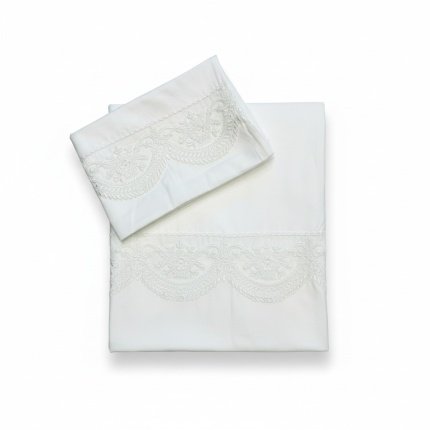 Lizbon Duvet Cover Set + Pique/Bedspread طقم غطاء لحاف ليزبون + بيكيه/مفرش سرير