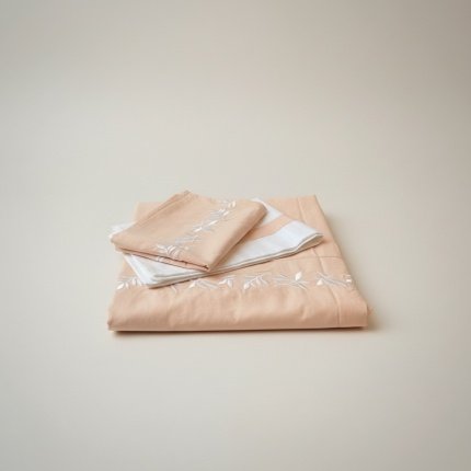 Mila Duvet Cover Set Pink طقم غطاء لحاف ميلا وردي